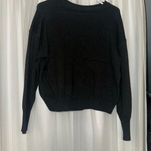 Forever 21 Black Long Sleeve Top
